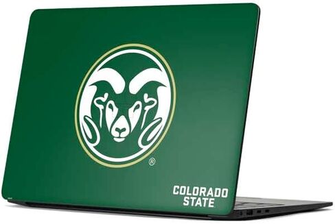 Skinit Decal Laptop Skin Compatible with Surface Laptop 7 13.8in - Officially Licensed Colorado State University CSU Rams Logo Design in Saudi Arabia