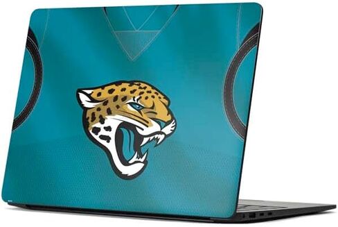 Skinit Skinit Leach Captop Skin متوافق مع جهاز الكمبيوتر المحمول السطحي 7 13.8in - تصميم فريق NFL Jaguars المرخص رسميًا in Saudi Arabia
