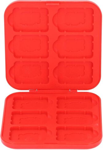 goodstumbler 12 in 1 Game Card Case Universal Compatible with Nintendo Switch: 12 Cartridge Slots Silicon Game Storage Holder for Storage Card SDHC Memory Card and More (Black) in Saudi Arabia