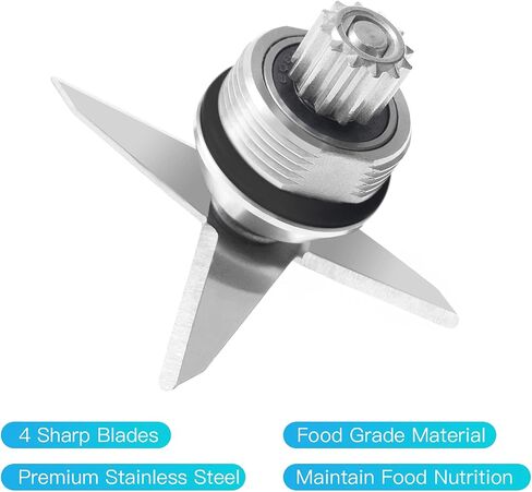 NC (3 Pieces) Blender Blade, Compatible with Vitamix Blender Replacement Parts Vitamix Accessories in Saudi Arabia