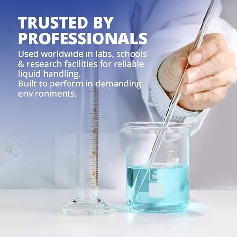United Scientific™ 1000mL (1L) Beaker, Low Form Griffin, Boro. 3.3 Glass, Double Scale, Graduated in Saudi Arabia
