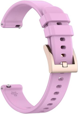 14mm Silicone Watch Band Compatible with Garmin Lily 2 – Soft, Lightweight & Adjustable Sport Strap for Women in Saudi Arabia