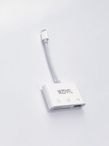 WZDYFL SD Card Reader for iPhone in Saudi Arabia