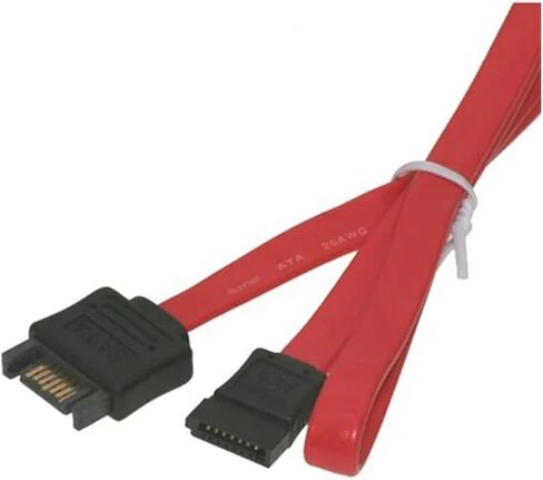 SATA 7pin Male to Female M/F SATA II Hard Drive Red Data Extension Cable 50 Cm in Saudi Arabia