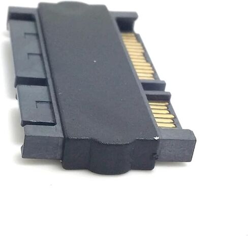 3.5 "و 2.5 بوصة SATA 22PIN 7+15 ذكر إلى SATA 22P 7+15 محول مستقيم تمديد الذكور in Saudi Arabia
