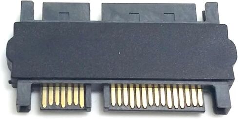 3.5 "و 2.5 بوصة SATA 22PIN 7+15 ذكر إلى SATA 22P 7+15 محول مستقيم تمديد الذكور in Saudi Arabia