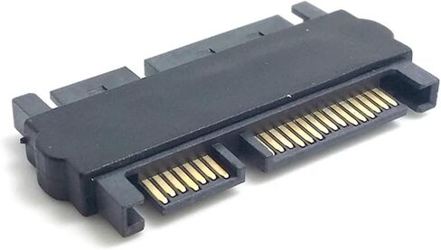 3.5 "و 2.5 بوصة SATA 22PIN 7+15 ذكر إلى SATA 22P 7+15 محول مستقيم تمديد الذكور in Saudi Arabia