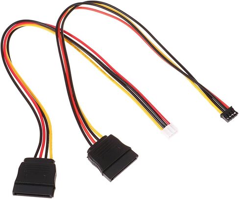 ph 2.0mm 4pin small ty> pe to 15pin hdd sata cable cable cable 20awg for Industrial All-in-One Hd M1ni 5V 12V (A6) in Saudi Arabia