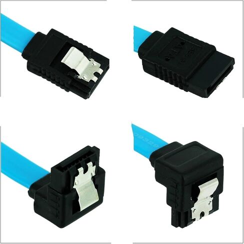 SATA Cord 3.0 for Hard Disk SSD Adapter 90 Degree High Speed HDD Cord for Motherboard SATA Extention in Saudi Arabia