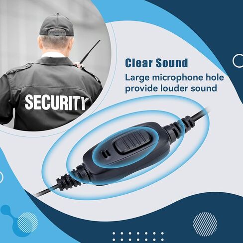 RETEVIS RT68H 2 Way Radio (10 Pack) مع سماعة الأذن Talkie (10 حزمة) ، التصور ، شاشة مخفية مقاومة للتشويش ، vox free ، talkie talkie القابلة لإعادة الشحن للبالغين مع قاعدة شحن قاعدة الشحن in Saudi Arabia