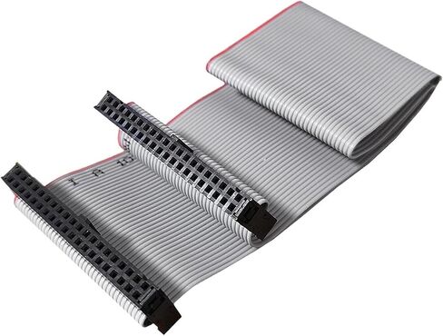 40Pin IDE Female to Female 40 Pin for Mainboard Hard Disk Ribbon Cable HDD Data Transfer Extention Cable Wire 30cm in Saudi Arabia