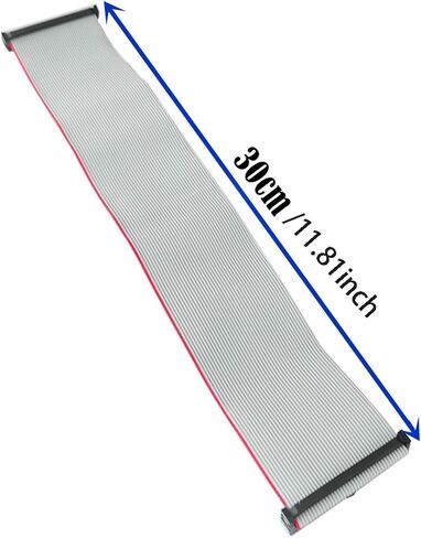 40Pin IDE Female to Female 40 Pin for Mainboard Hard Disk Ribbon Cable HDD Data Transfer Extention Cable Wire 30cm in Saudi Arabia