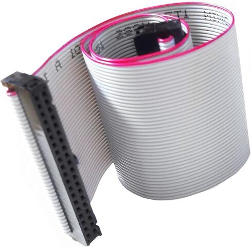 40Pin IDE Female to Female 40 Pin for Mainboard Hard Disk Ribbon Cable HDD Data Transfer Extention Cable Wire 30cm in Saudi Arabia