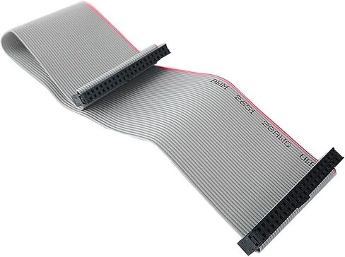 40Pin IDE Female to Female 40 Pin for Mainboard Hard Disk Ribbon Cable HDD Data Transfer Extention Cable Wire 30cm in Saudi Arabia