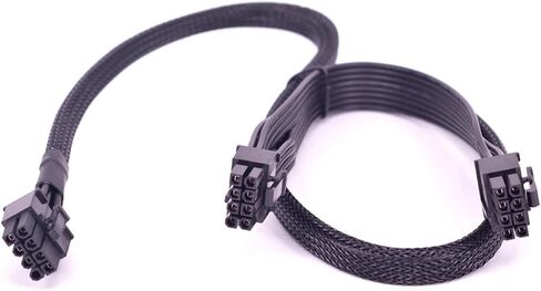 for 850 750 650 550 450 B3 Full Modular Power Supply 24Pin 6+2pin PCIe GPU 8Pin CPU 4+4pin SATA IDE PSU Cable(8pin to2 8pin Flat) in Saudi Arabia