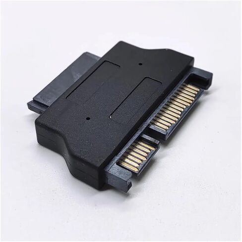 SATA 7+15 22pin Male to M1ni Slim SATA 7+6 Pin 13 Pin Female Converter Adapter in Saudi Arabia