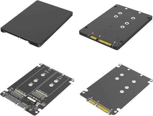 M.2 B Key/B&M Key SSD to 2.5" SATA III with Plastic Enclosure in Saudi Arabia