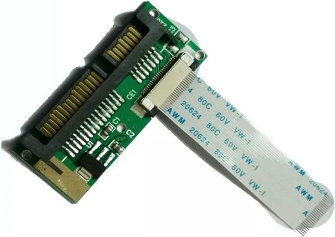 1.8 "ZIF/LIF CE HDD Festplatte SSD Zu 7 + 15 22 Pin SATA Adapter Konverter in Saudi Arabia