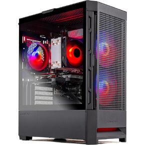 Skytech Blaze4 Mini Gaming PC سطح مكتب ، Ryzen 7 5700 3.7 جيجاهرتز (4.6 جيجا هرتز Turbo) ، Nvidia RTX 5060 8GB ، 1TB NVME SSD ، 16GB DDR4 RAM 3200 ، 650W GOLD GOLD ، WI-FI ، WIN 11 in Kuwait