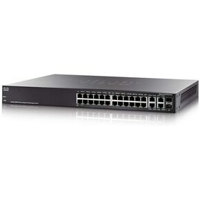 Cisco SG300-28MP-K9 28-PORT GIGABIT POE مفتاح مُعد (متجدد) in Kuwait