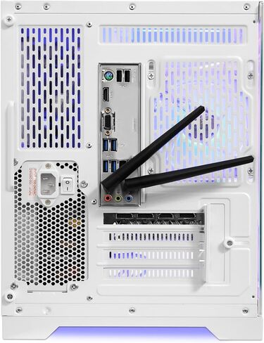 RGB Lighting Gaming Desktop AMD Ryzen 5 5600x 6-Core 3.7 GHz ، Geforce RTX 5060 8GB ، 32GB DDR4 3200MHz RAM ، 1TB PCIE+1TB SATA SSD ، RGB FAN ، WIFI & Bluetooth 11 Probuilt Gaming PC PC in Kuwait