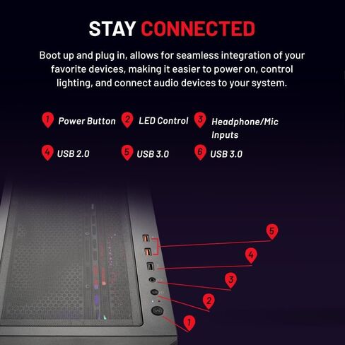 Skytech Blaze4 Mini Gaming PC سطح مكتب ، Ryzen 7 5700 3.7 جيجاهرتز (4.6 جيجا هرتز Turbo) ، Nvidia RTX 5060 8GB ، 1TB NVME SSD ، 16GB DDR4 RAM 3200 ، 650W GOLD GOLD ، WI-FI ، WIN 11 in Kuwait