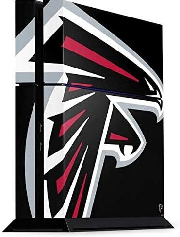 Skinit Skinit Gaming Gaming Skin متوافق مع وحدة التحكم PS4 - NFL Atlanta Falcons مرخص رسميًا in Saudi Arabia