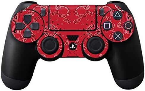 MightySkins Skin Compatible with Sony PS4 Controller - Bandana | Protective, Durable, and Unique Vinyl Decal wrap Cover | Easy to Apply, Remove, and Change Styles | Made in The USA in Saudi Arabia