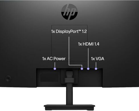 HP V27i G5 27 inch 1920 x 1080 LED Backlit Full HD LCD Monitor, 2-Pack Bundle with HDMI, VGA, and Display Port in Kuwait
