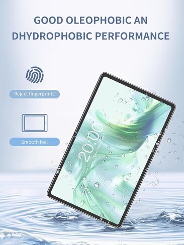 [2 عبوة] واقي الشاشة لـ ODEA A12 Tablet 12 Inch ، و Movie Glass Film ، واقي الشاشة لـ ODEA A12 Tablet مضاد للخلع وحساسي و 9 ساعات in Kuwait