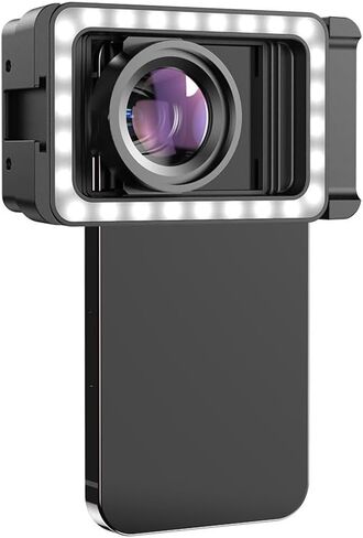 Multi-Functional 3-in-1 Mobile Phone Clip Lens Clip Fill Light Fill Light Macro Stretching Clip in Saudi Arabia
