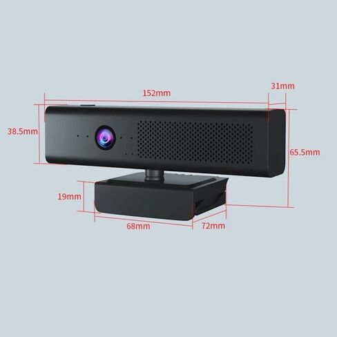 1080P Computer Web Camera with Speaker Microphone Conference Computer Webcam for Live Broadcast for PC in Saudi Arabia