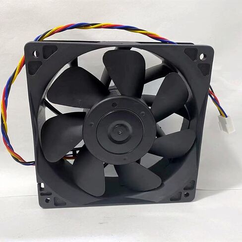 RB1238H12B-6 DC FAN بدون فرش 12V 1.60A 12038 مروحة تبريد 4 دبوس in Saudi Arabia