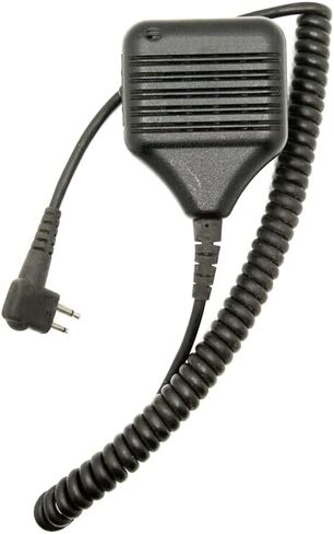 HKLN4606 HKLN4606A HMN9030 Shoulder Speaker Mic Remote Speaker Microphone 2 pin Compatible for CP200 CP200D CP200XLS CP185 RDU4100 RDU4160D GP300 PR400 BPR40 GP88 Two Way Radio in Saudi Arabia
