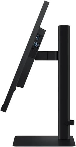 Samsung 27 "Viewfinity S8 Series Monitor ، 4K UHD (3840 × 2160) ، حامل قابل للتعديل ، DisplayPort ، 60 هرتز ، 5 مللي ثانية ، HDMI ، USB ، أسود ، مع كابل HDMI in Kuwait