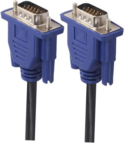 Artibetter Computer VGA Cable TV العرض عرض التوافق الموصلات المغطاة بالفريت الأسود in Saudi Arabia