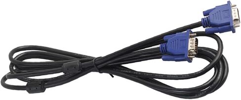 Artibetter Computer VGA Cable TV العرض عرض التوافق الموصلات المغطاة بالفريت الأسود in Saudi Arabia