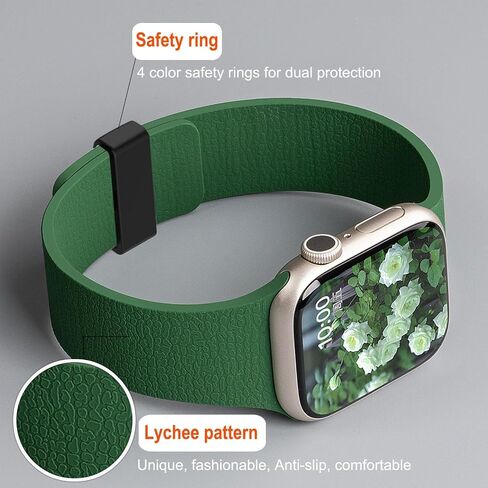 شريط الساعات المغناطيسي متوافق مع Apple Watch 49mm 46mm 45mm 44mm 42mm 41mm 41mm 40mm 38mm للرجال ، حزام مغنطيس رياضية لـ IWatch Series Ultra 11 10 9 8 7 SE 6 5 4 3 2 1 in Kuwait