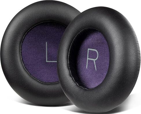 وسائد أذن بديلة للبديل عن Plantronics Backbeat Pro اللاسلكية إلغاء سماعات الرأس ، وأدوات الأذن مع رغوة ذاكرة عزل الضوضاء ، وجلد البروتين الأكثر ليونة - أسود in Kuwait