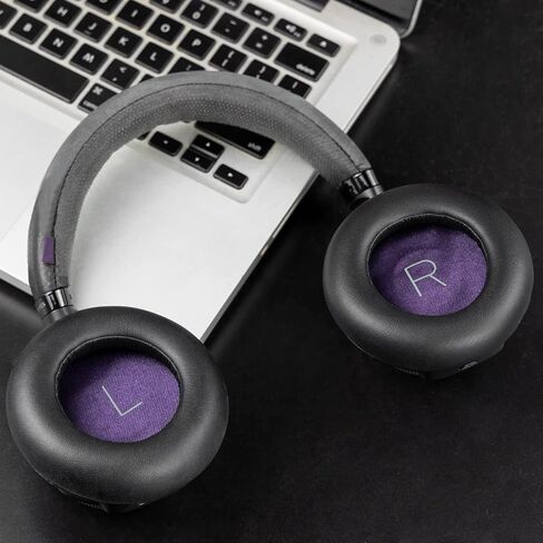 وسائد أذن بديلة للبديل عن Plantronics Backbeat Pro اللاسلكية إلغاء سماعات الرأس ، وأدوات الأذن مع رغوة ذاكرة عزل الضوضاء ، وجلد البروتين الأكثر ليونة - أسود in Kuwait