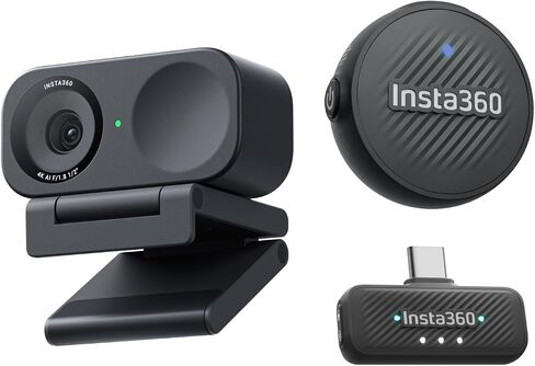 Insta360 Link2C حزمة قياسية مع هواء الميكروفون (1 TX + 1 RX) in Kuwait