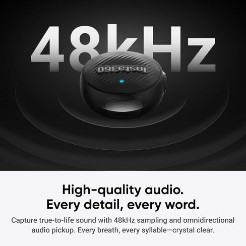 Insta360 Link2C حزمة قياسية مع هواء الميكروفون (1 TX + 1 RX) in Kuwait