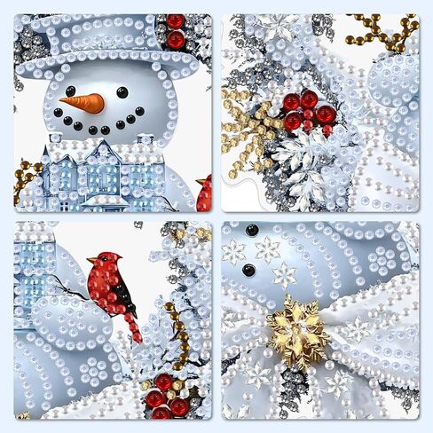 MXJSUA DIY Koi and Lotus Diamond Art Kits for Adults, Diamond Painting Kits for Adults, Full Round Drill Diamond Gem Art Embroidery Kit for Kids, Diamond Dots Beads for Arts and Crafts, 12x16In in Saudi Arabia