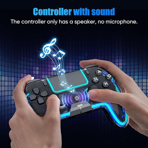 BETMI Wireless Controller for PS5, Pro/Slim/MAC/Android/Steam Deck, X-input for PC, Dual Vibration, Marco/Turbo, 3.5mm TRRS Stereo Jack, Accel & Gyro(6-Axis), Mute, Sensor Calibration(Black) in Kuwait