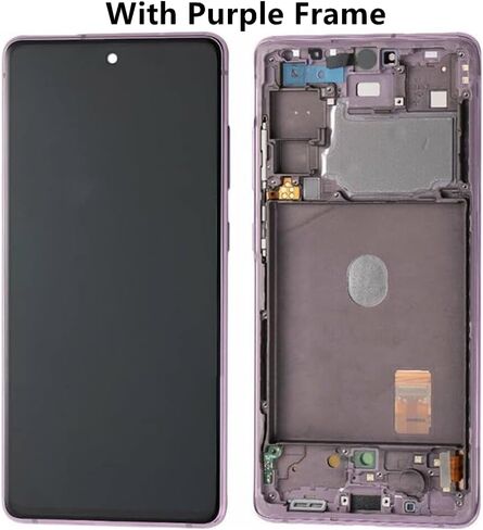 6.5 "" شاشة AMOLED الأصلية لـ Samsung Galaxy S20FE G781U G781B G780G SM-G781U1 استبدال شاشة S20 FE 5G Display Touch Screen Digitizer Assembly (مع إطار أرجواني+غطاء خلفي+أدوات) in Kuwait