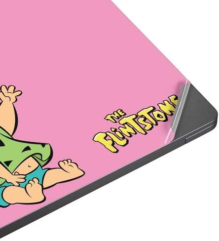 Skinit Skinit Lastop Skin Accompated مع Surface Laptop 7 15in - مرخص رسميًا لتصميم Fred Flintstone Fred في Flinstones in Kuwait