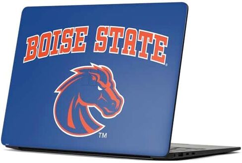 Skinit Skinit Laptop Skin Compatible مع جهاز كمبيوتر محمول السطح 7 13.8in - التصميم المرخص رسميًا لجامعة Boise State University in Kuwait