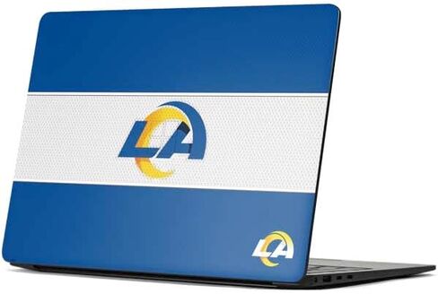 Skinit Decal Laptop Skin Compatible with Surface Laptop 7 15in - Officially Licensed NFL Los Angeles Rams Helmet Design in Saudi Arabia