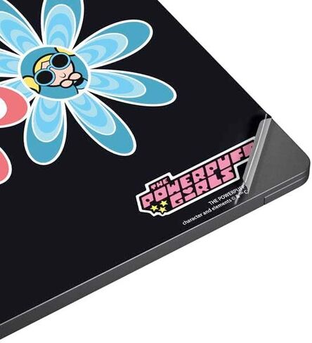 Skinit Decal Laptop Skin Compatible with Surface Laptop 7 13.8in - Officially Licensed Cartoon Network Powerpuff Girls Buttercup Green Hearts Design in Saudi Arabia