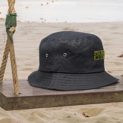 Bucket Apparel Hat Michigan Girl United States Embroidery Cotton for Men & Women in Saudi Arabia